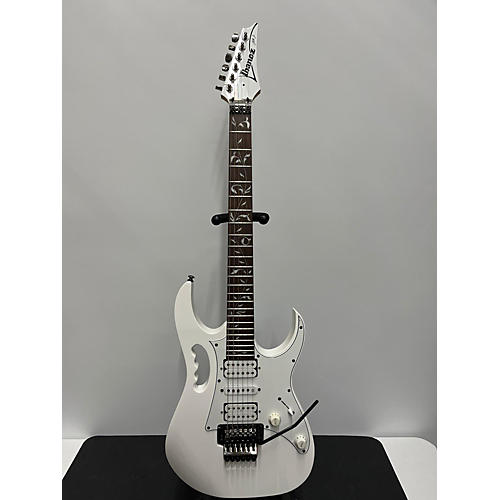 Ibanez Used Ibanez JEMJR Arctic White Solid Body Electric Guitar Arctic White