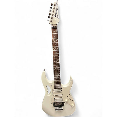 Used Ibanez JEMJR Arctic White Solid Body Electric Guitar