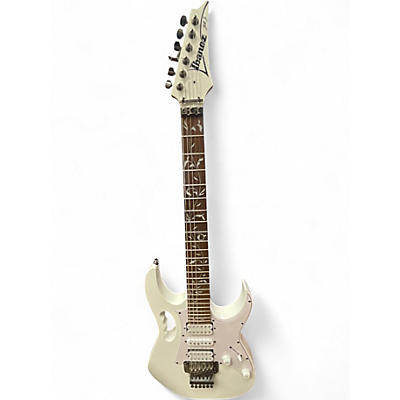 Used Ibanez JEMJR Arctic White Solid Body Electric Guitar
