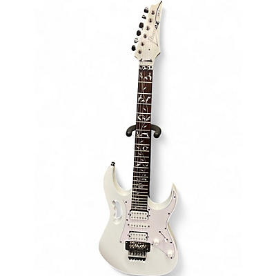 Used Ibanez JEMJR Arctic White Solid Body Electric Guitar