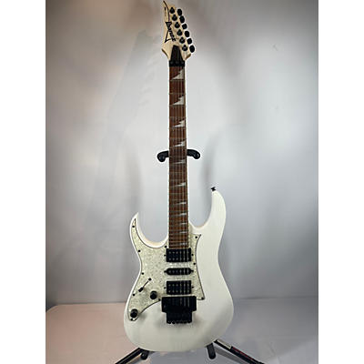 Ibanez Used Ibanez JEMJR LEFT HANDED White Solid Body Electric Guitar