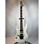 Used Ibanez Used Ibanez JEMJR LEFT HANDED White Solid Body Electric Guitar White