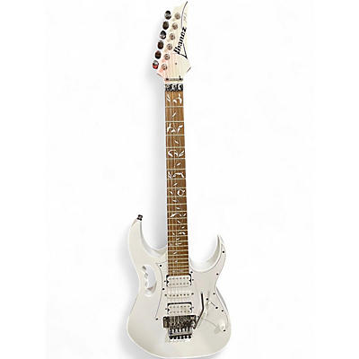 Used Ibanez JEMJR Steve Vai Signature Electric Guitar White Solid Body Electric Guitar