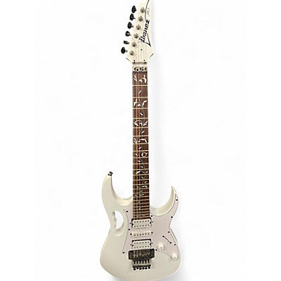 Used Ibanez JEMJR WHITE Solid Body Electric Guitar