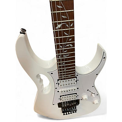 Used Ibanez JEMJR WHITE Solid Body Electric Guitar