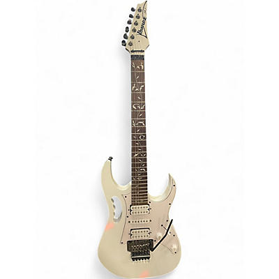 Used Ibanez JEMJR WHITE Solid Body Electric Guitar