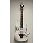 Used Ibanez Used Ibanez JEMJR White Solid Body Electric Guitar White