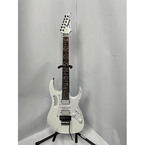 Ibanez Used Ibanez JEMJR White Solid Body Electric Guitar White