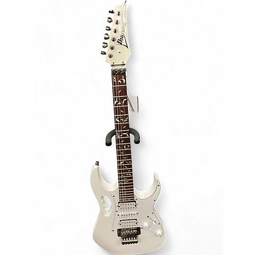 Ibanez Used Ibanez JEMJR White Solid Body Electric Guitar White