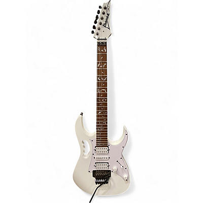 Ibanez Used Ibanez JEMJR White Solid Body Electric Guitar