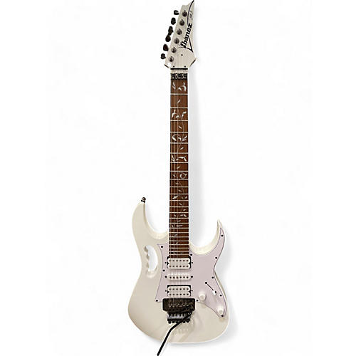 Ibanez Used Ibanez JEMJR White Solid Body Electric Guitar White