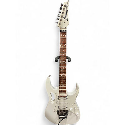 Used Ibanez JEMJR White Solid Body Electric Guitar