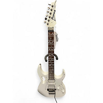 Used Ibanez JEMJR White Solid Body Electric Guitar