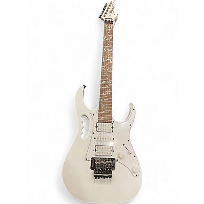 Used Ibanez JEMJR White Solid Body Electric Guitar