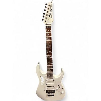 Used Ibanez JEMJR White Solid Body Electric Guitar