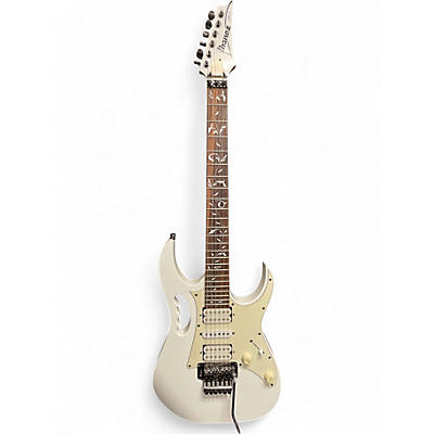 Used Ibanez JEMJR White Solid Body Electric Guitar
