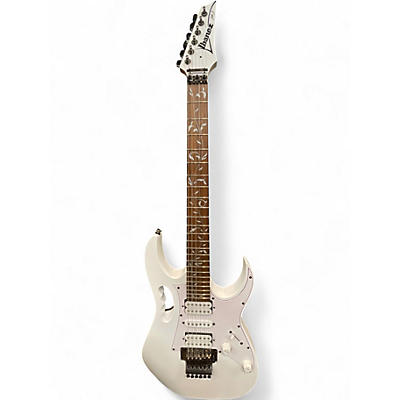 Used Ibanez JEMJR White Solid Body Electric Guitar