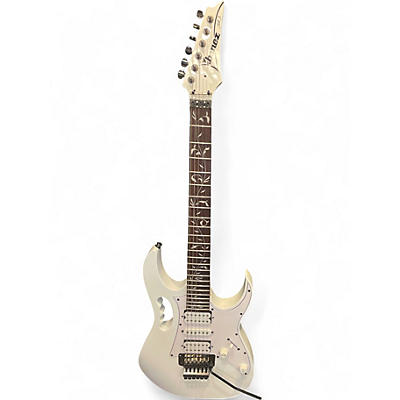 Used Ibanez JEMJR White Solid Body Electric Guitar