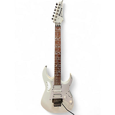 Used Ibanez JEMJR White Solid Body Electric Guitar