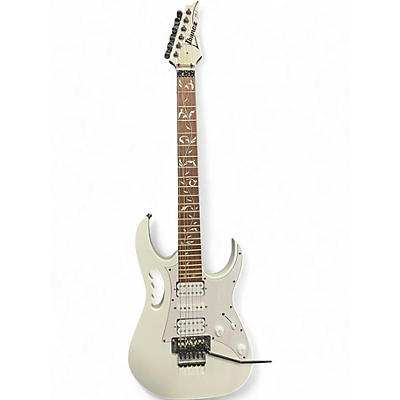 Used Ibanez JEMJR White Solid Body Electric Guitar
