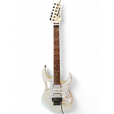 Used Ibanez JEMJR White Solid Body Electric Guitar