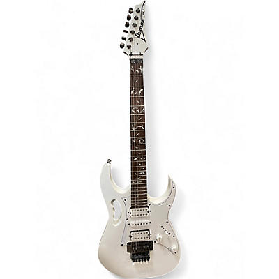 Used Ibanez JEMJR White Solid Body Electric Guitar