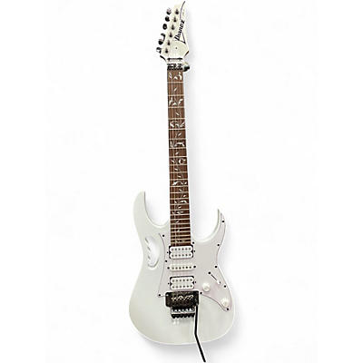 Used Ibanez JEMJR White Solid Body Electric Guitar