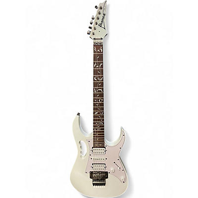 Used Ibanez JEMJR White Solid Body Electric Guitar