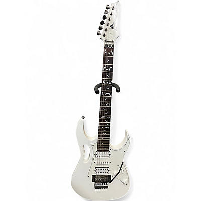 Used Ibanez JEMJR White Solid Body Electric Guitar