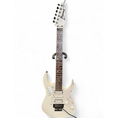 Used Ibanez JEMJR white  Solid Body Electric Guitar