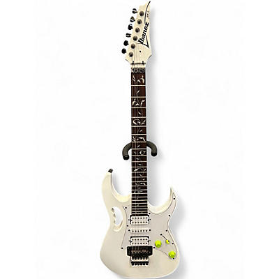 Used Ibanez JEMJR white Solid Body Electric Guitar