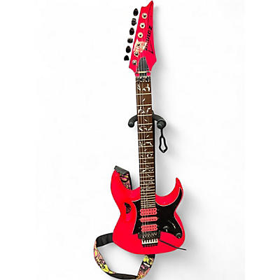 Used Ibanez JEMJRSP PINK Solid Body Electric Guitar