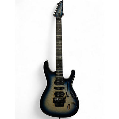 Used Ibanez JIVAJR Blue Solid Body Electric Guitar
