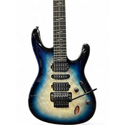 Used Ibanez JIVAJR Deep Sea Blonde Solid Body Electric Guitar