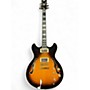 Used Ibanez JOHN SCOFIELD JSM10VYS Vintage Sunburst Hollow Body Electric Guitar Vintage Sunburst