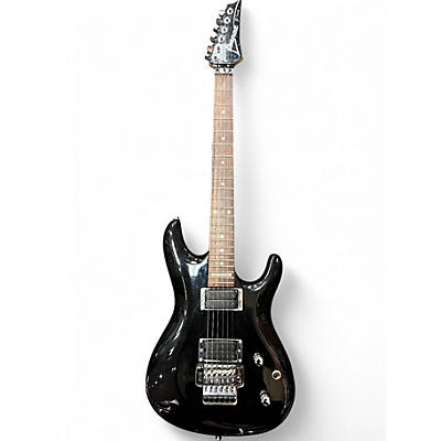 Used Ibanez JS100 Joe Satriani Signature Black Solid Body Electric Guitar