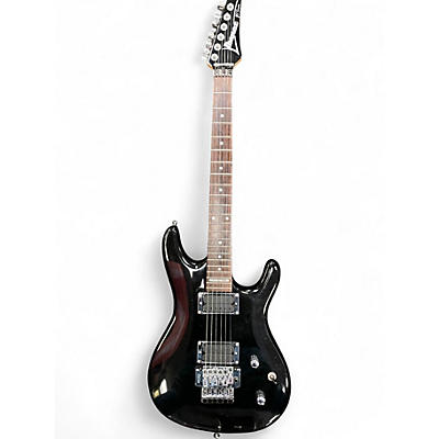 Used Ibanez JS100 Joe Satriani Signature Black Solid Body Electric Guitar