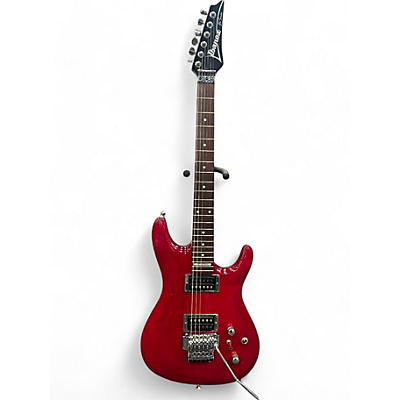 Ibanez Used Ibanez JS100 Joe Satriani Signature Candy Apple Red Solid Body Electric Guitar