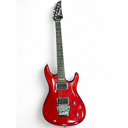 Used Ibanez JS100 Joe Satriani Signature Crimson Red Trans Solid Body Electric Guitar Crimson Red Trans
