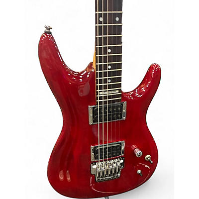 Used Ibanez JS100 Joe Satriani Signature RED Solid Body Electric Guitar