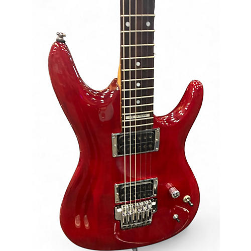 Used Ibanez JS100 Joe Satriani Signature RED Solid Body Electric Guitar RED