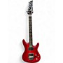 Used Ibanez JS100 Joe Satriani Signature Red Solid Body Electric Guitar Red