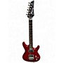 Used Ibanez JS100 Joe Satriani Signature Red Solid Body Electric Guitar Red