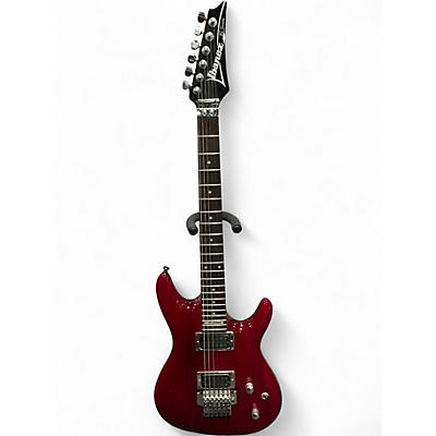 Used Ibanez JS100 Joe Satriani Signature Red Solid Body Electric Guitar