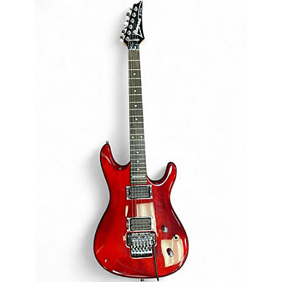 Used Ibanez JS100 Metallic Red Solid Body Electric Guitar