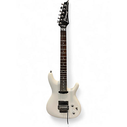 Used Ibanez JS140 Joe Satriani Signature Alpine White Solid Body Electric Guitar Alpine White
