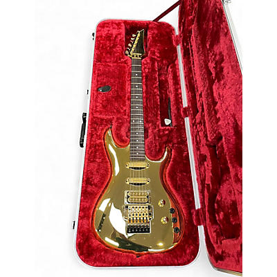 Used Ibanez JS2 GD GOLD BOY Solid Body Electric Guitar