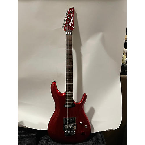 Ibanez Used Ibanez JS24 Joe Satriani Signature Candy Apple Red Solid Body Electric Guitar Candy Apple Red