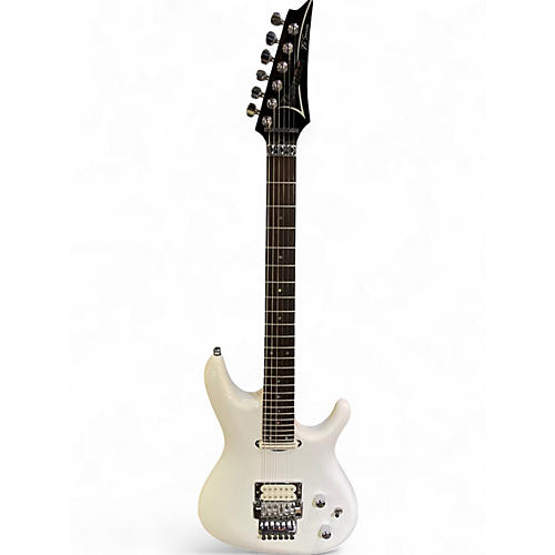 Used Ibanez JS2400 Joe Satriani Signature White Solid Body Electric Guitar White