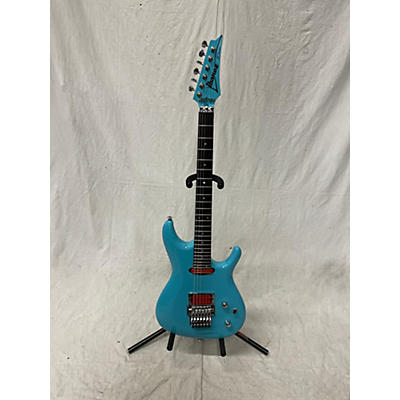 Ibanez Used Ibanez JS2410 Joe Satriani Signature Sky Blue Solid Body Electric Guitar